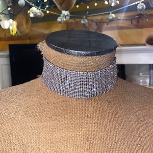 rhinestone choker